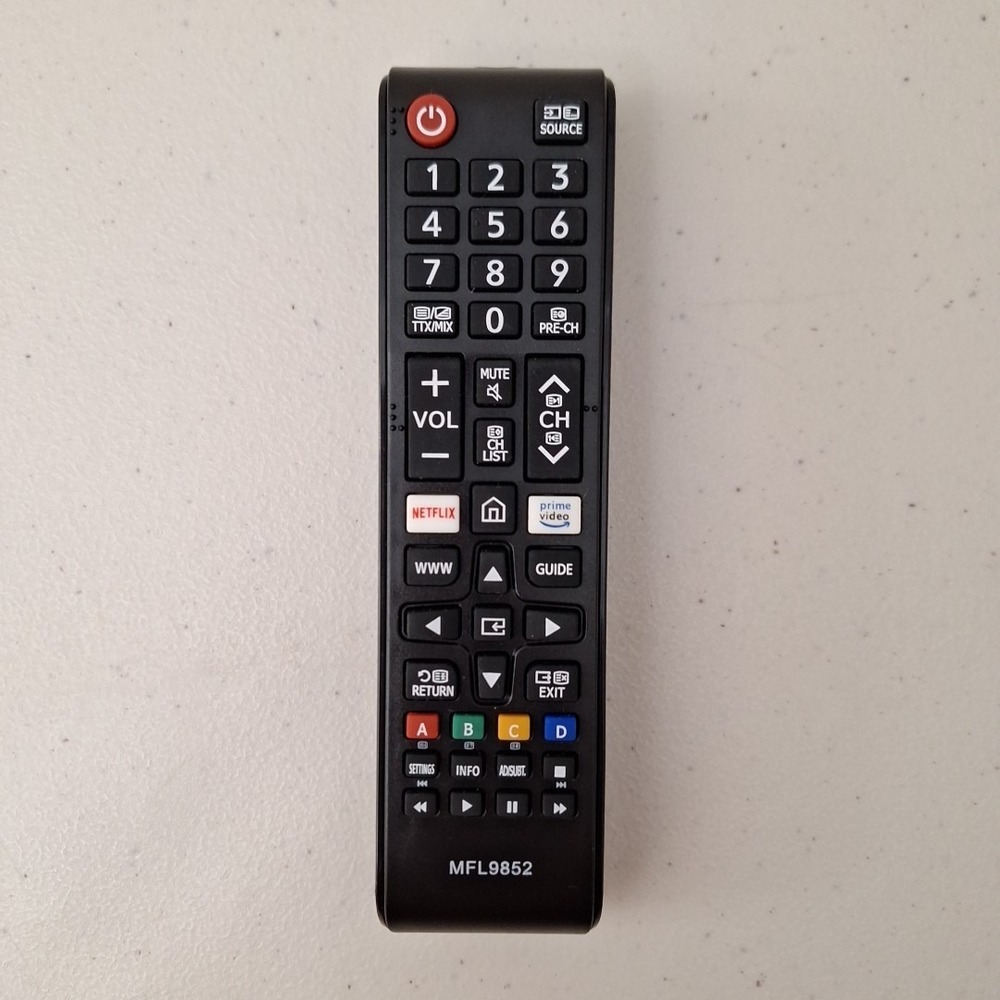 Universal Smart TV Remote Control Netflix & Prime Buttons MFL9852 NEW